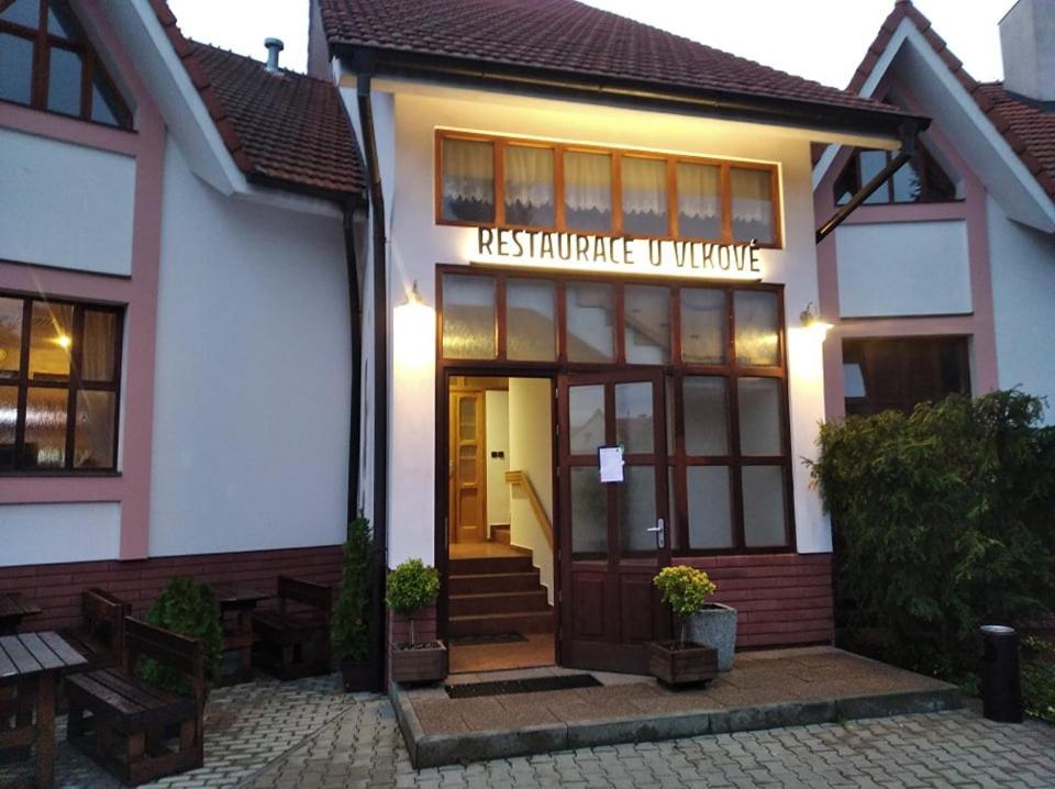 Restaurace U Vlkové Hotel Kamenice Exterior foto